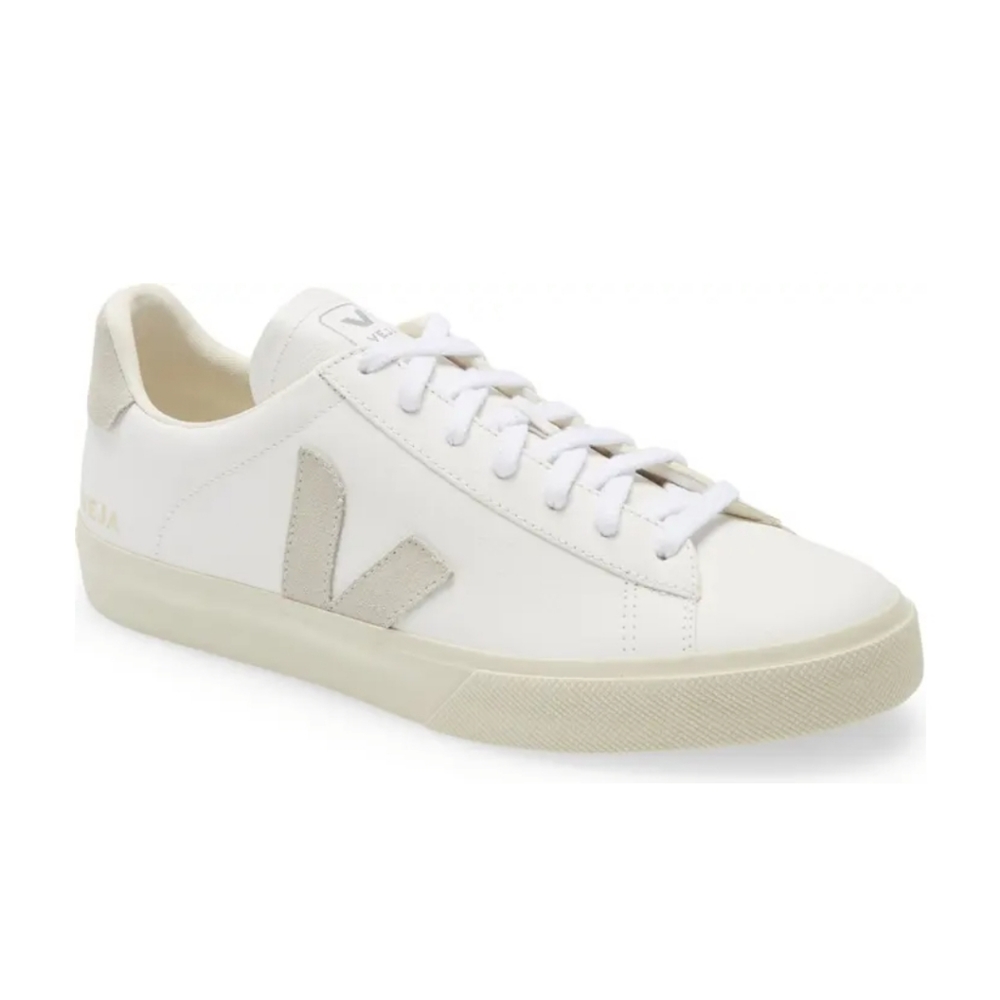 Veja Campo Womens White / Grey Trainers Size 6 NEW